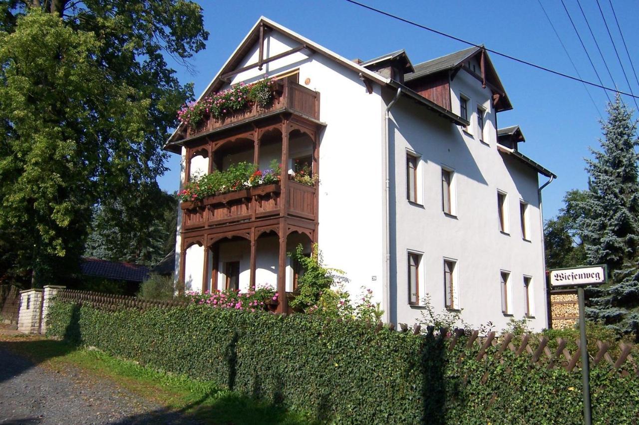 Apartamento Privathaus Wehle Kurort Gohrisch Exterior foto